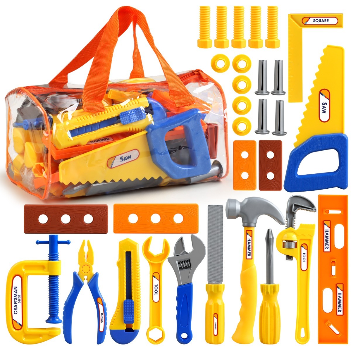 Tools Workshop Kids - أداة صيانة المحاكاة مجموعة ألعاب البناء