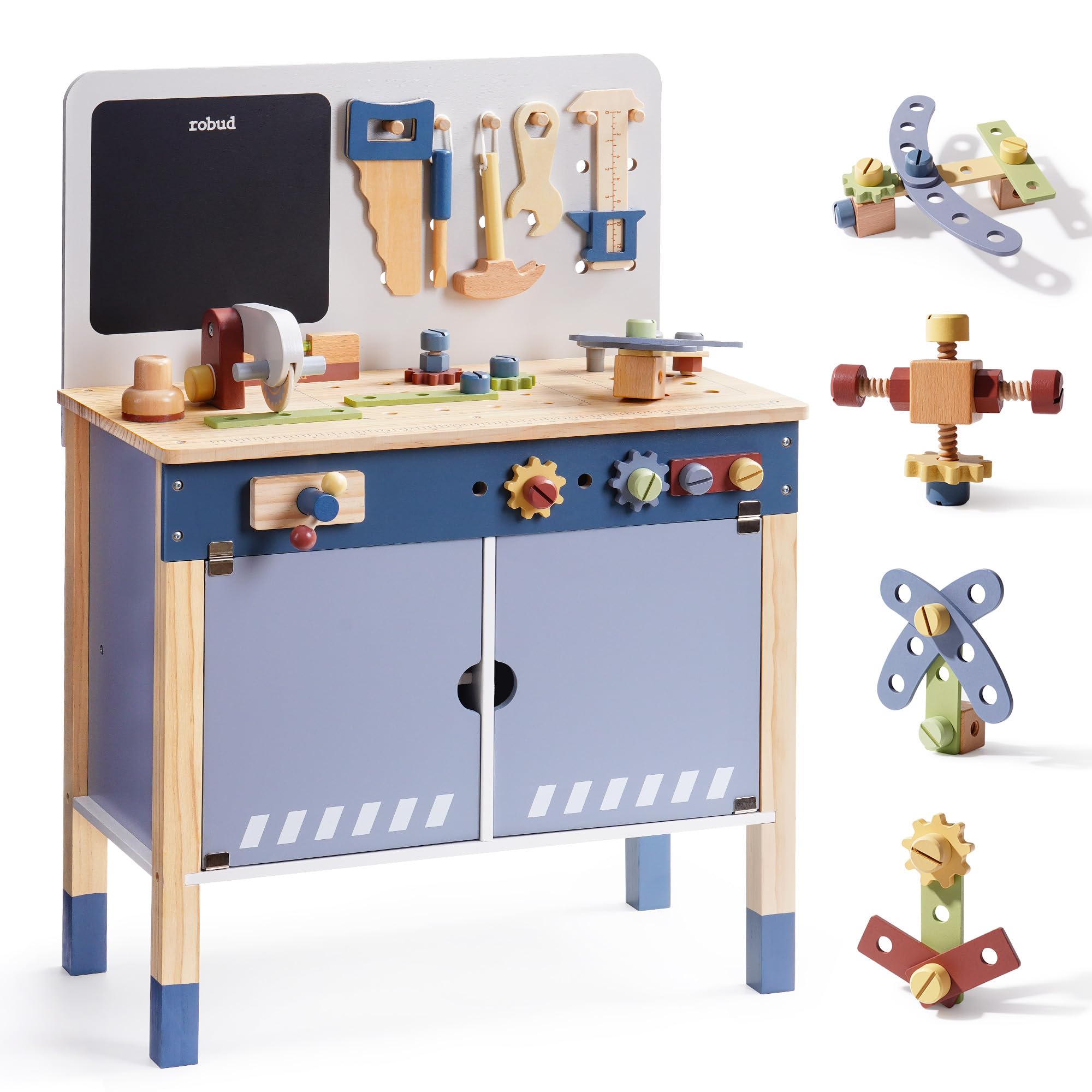 طاولة عمل خشبية من ROBUD، مجمو - مراجعة Tools Workshop Kids وسعره