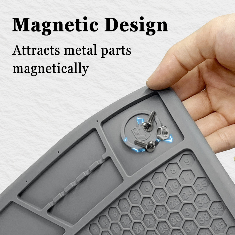 بساط تكتيكي لتنظيف الأسلحة، وس - مراجعة Magnetic Parts Tray وسعره